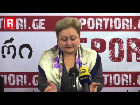 მარიკა ტოკლიკიშვილის და ირაკლი თოიძის პრესკონფერენცია