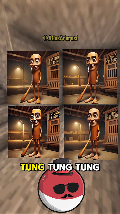 Manakah anomali Tung Tung Tung Sahur yang asli ❗😱 #shorts #tungtungtungsahur