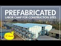 Prefabricated labor camp for construction site  using k house technology