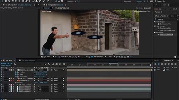 VFX Visual Effects Disc Freeze Time in After Effect tutorial