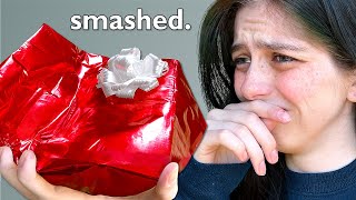 I Smashed My Girlfriend's Christmas Presents & She Cried but it's a prank