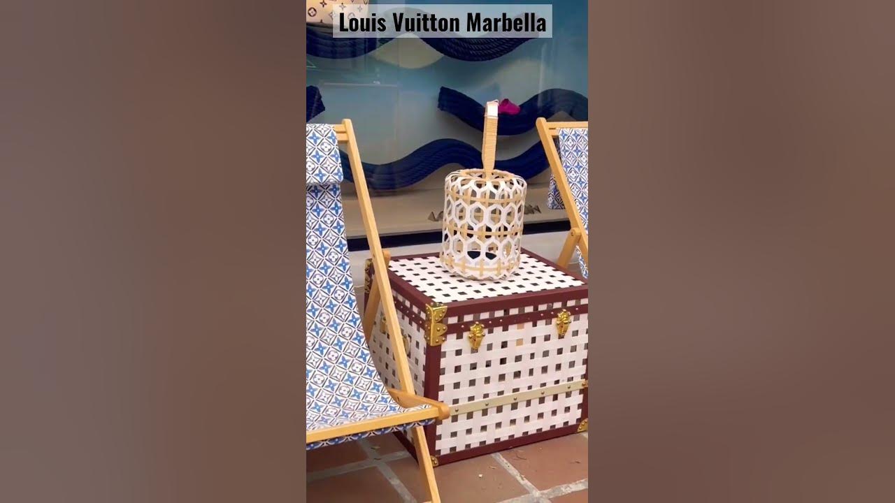 Look at this beautiful front porch at Louis Vuitton store in