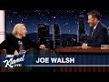 Joe Walsh on Playing with Peter Townshend, VetsAid Charity Show &amp; He Jams on the Clarinet