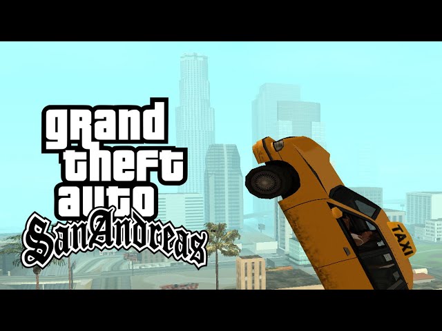 GTA San Andreas - Carros Voadores! Pt. 1 