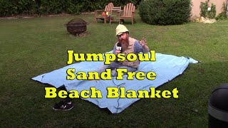 JUMPSOUL Sand Free Beach Blanket Product Review