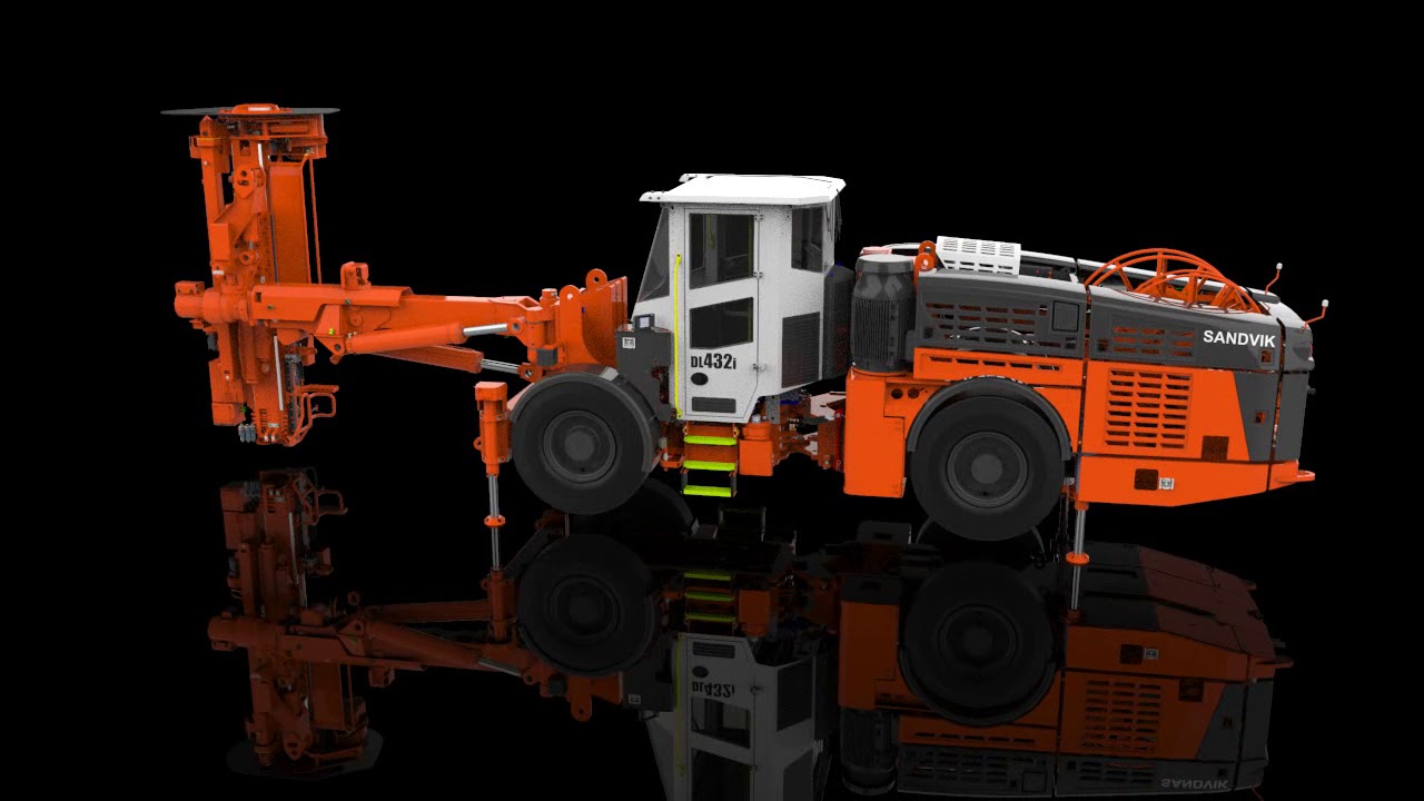 Dl432i Longhole Drill Rig — Sandvik Mining And Rock Technology