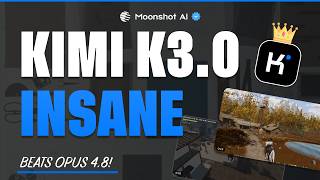 Kimi K3.0 أبدع! النموذج مفتوح المصدر الجديد يتحدى Claude و GPT-5.6 screenshot 1