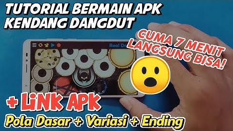 CARA BERMAIN KENDANG DANGDUT DI HP ANDROID + LINK APK || TUTORIAL LENGKAP 2021