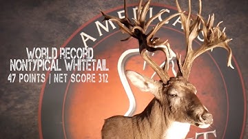 Muzzleloaders by Knight Rifles - New World Record Whitetail Deer Taken With A Knight Muzzleloader