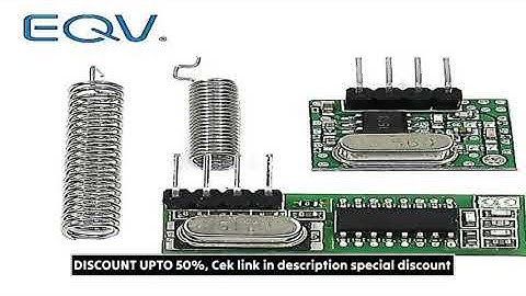 433 Mhz Superheterodyne RF Receiver and Transmitter Module 433Mhz Remote controls For Arduino uno