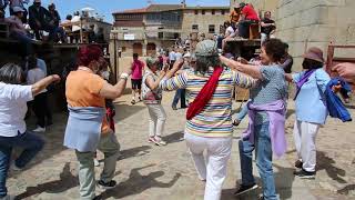 Segundo encierro delas fiestas del Noveno en San Felices de los Gallegos