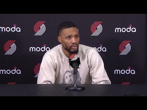 Damian Lillard: "We had our opportunities, and it didn't go our way." | Portland Trail Blazers