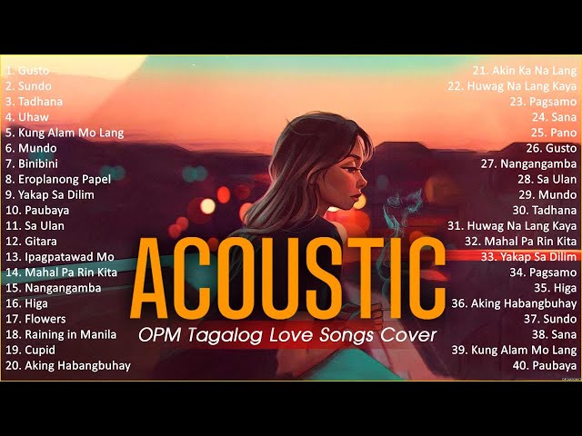 Best Of OPM Acoustic Love Songs 2024 Playlist 1265 ❤️ Top Tagalog Acoustic Songs Cover Of All Time class=