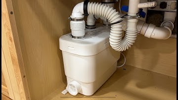 Sanivite Saniflo Sink Pump - Vent + Installation!