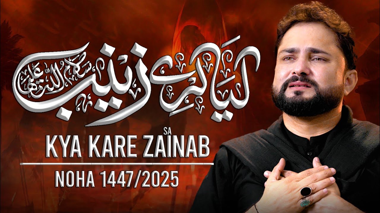 Kya Kare Zainab | Syed Raza Abbas Zaidi | Nohay 2025 | Muharram 1447 | Bibi Zainab Noha | New Noha