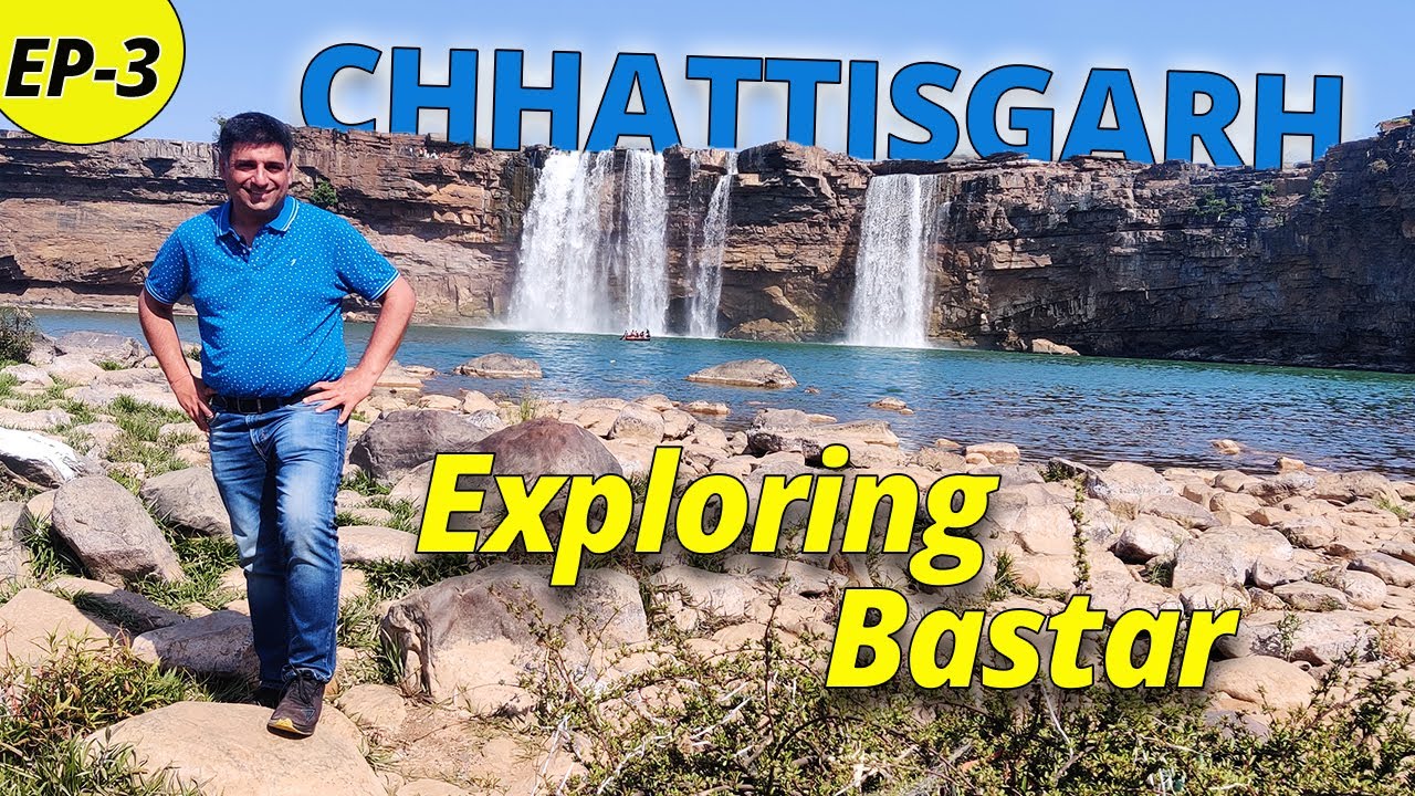 Ep 3 Exploring Bastar Chhattisgarh  Chitrakote Waterfalls  1000 year Old Architecture temple