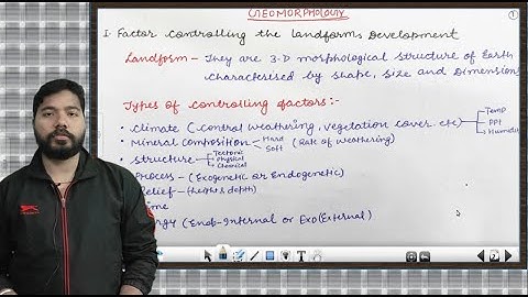Geomorphology Part 1 | Geography | BPSC Geography Mains optional