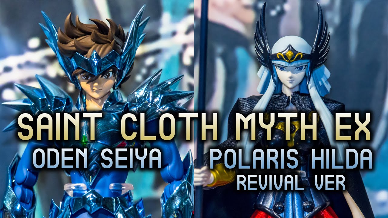 SAINT CLOTH MYTH EX ODEN SEIYA ＆ POLARIS HILDA REVIVAL Ver / オーディン星矢＆ヒルダ  display