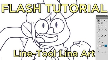 Linetool Lineart - FLASH tutorial