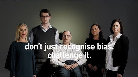 Stop just recognising bias. Start challenging it.