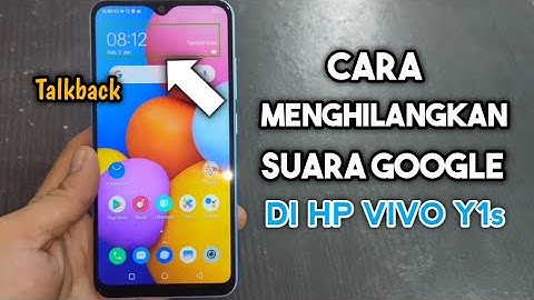 cara menghilangkan suara google di hp vivo y1s