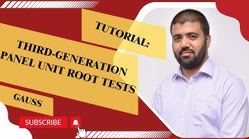 Third generation panel unit root tests | learn Nazlioglu and Karul test | GAUSS Tutorials