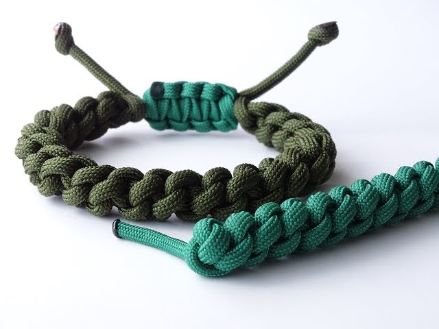 Paracord Bracelet Without Buckles! : 10 Steps (with Pictures) -  Instructables