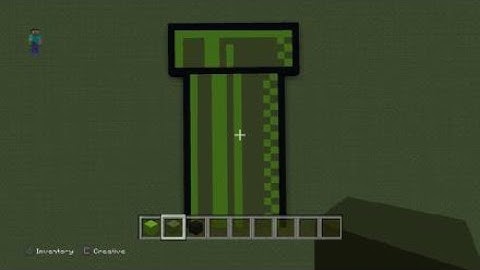 Minecraft - Warp Pipe - How to Build - Lukeworld