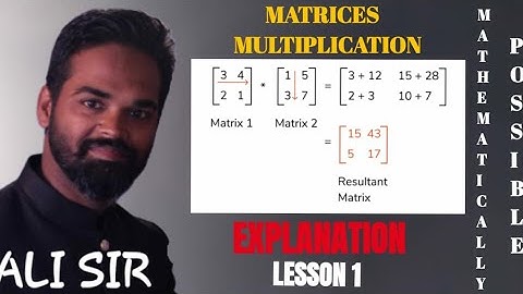 Matrices multiplication class 10 Icse || M l Aggarwal