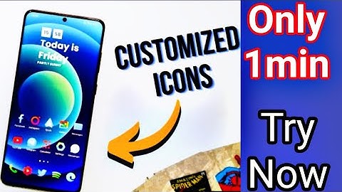 How to change app icon / name in any android mobile without luncher app in 2022 || No Root ||