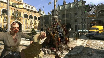 Dying Light - Clearing square in Old Town with spike traps #2