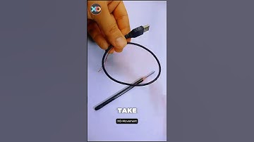 ❤️⚡ DIY Soldering Iron Using a Pencil & USB – Genius Engineering Hack! 🔥