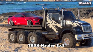 RC Traxxas TRX6 Hauler 8x8 Aluminum Metal Grill & Hood Set #173