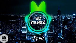 Willy William - Paris (8D AUDIO) ft.Cris Cab | Bass boosted