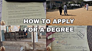 How to Apply for a Degree||University of Karachi||SEHRISH FATIMA||