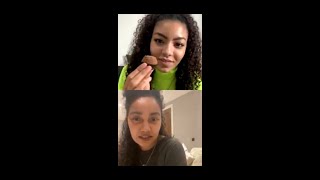 Any Gabrielly & Leigh Anne Pinnock (LITTLE MIX) instagram live April 15 2020