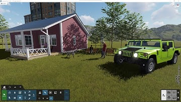 LUMION PRO Videocourse 04 - Inserting Elements from Library, Transformation, Move, Rotate, Scale