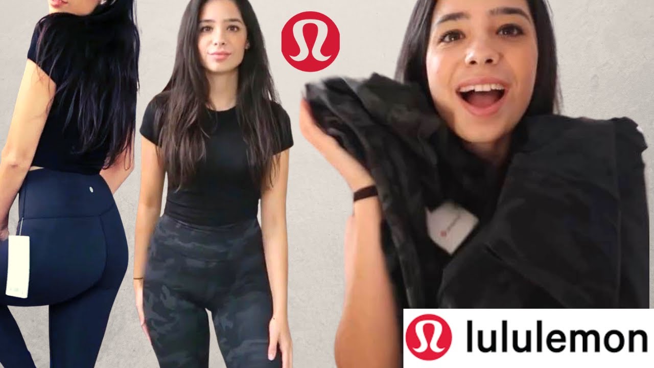 LULULEMON TRY-ON HAUL  wunder under vs. align vs. all the right