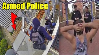 Rooftop Police escape *ARRESTED* 🇪🇸
