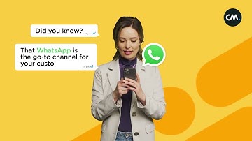 Customer Service via WhatsApp? Use Mobile Service Cloud | CM.com
