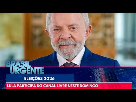 Canal Livre hosts Lula this Sunday at 10 PM | Brasil Urgente