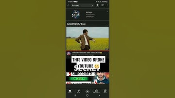 This video broke the youtube algorithm !!#short #shorts