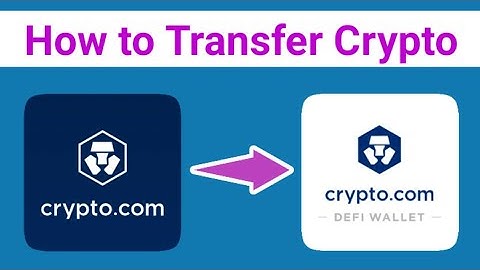 How to Transfer Crypto from Crypto.com App to Crypto.com Defi Wallet | Crypto.com Withdrawal Network