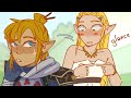 Zeldas question links outfits part 1 legend of zelda comic dub