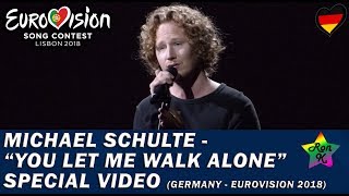 Michael Schulte - " You Let Me Walk Alone" - Special Multicam video - Eurovision 2018 (Germany)