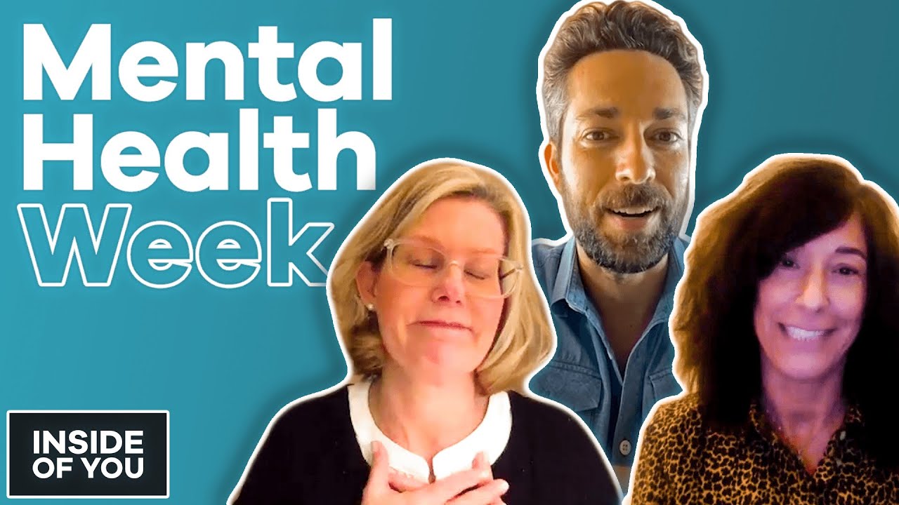 Mental Health Week Ft Zachary Levi Sandy Daignault Ellen Wasyl Inside Of You Podcast Health Youtube