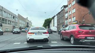 City Drive Tour of Krefeld, Germany in 4k