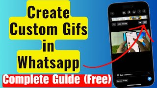 How to Create your own WhatsApp Stickers on iPhone (iOS 17.5.1) screenshot 3