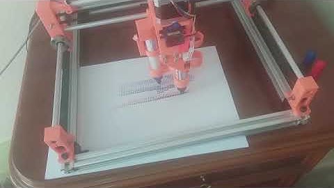 Multi Color Dot Printer- Arduino Based