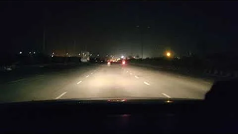 Late night Drive in Delhi